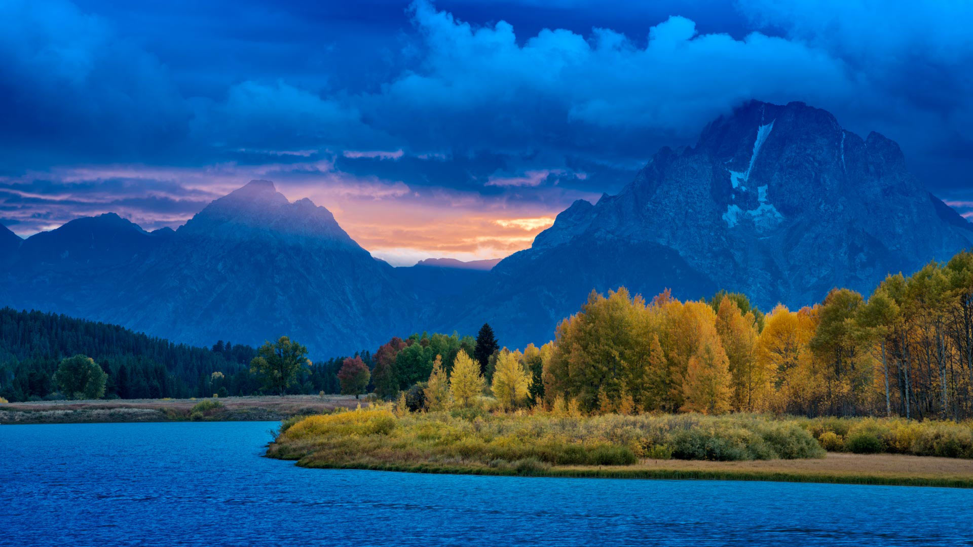 Oxbow Bend on the Snake River, Grand Teton National Park, Wyoming
