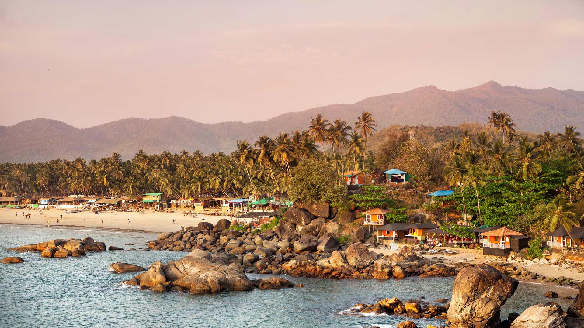 Palolem beach, Goa, India