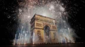 Réveillon du Nouvel An sur les Champs-Élysées