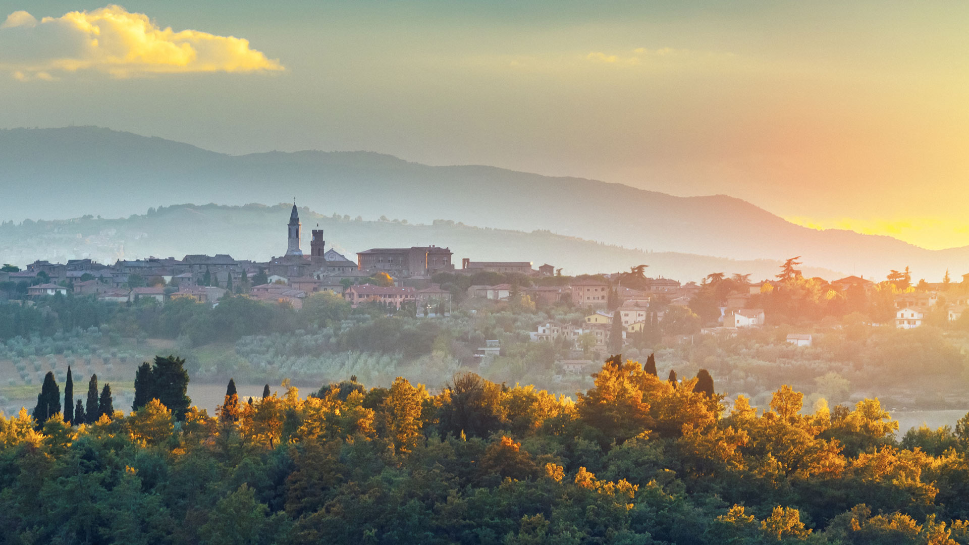 Pienza, Toscane, Italie