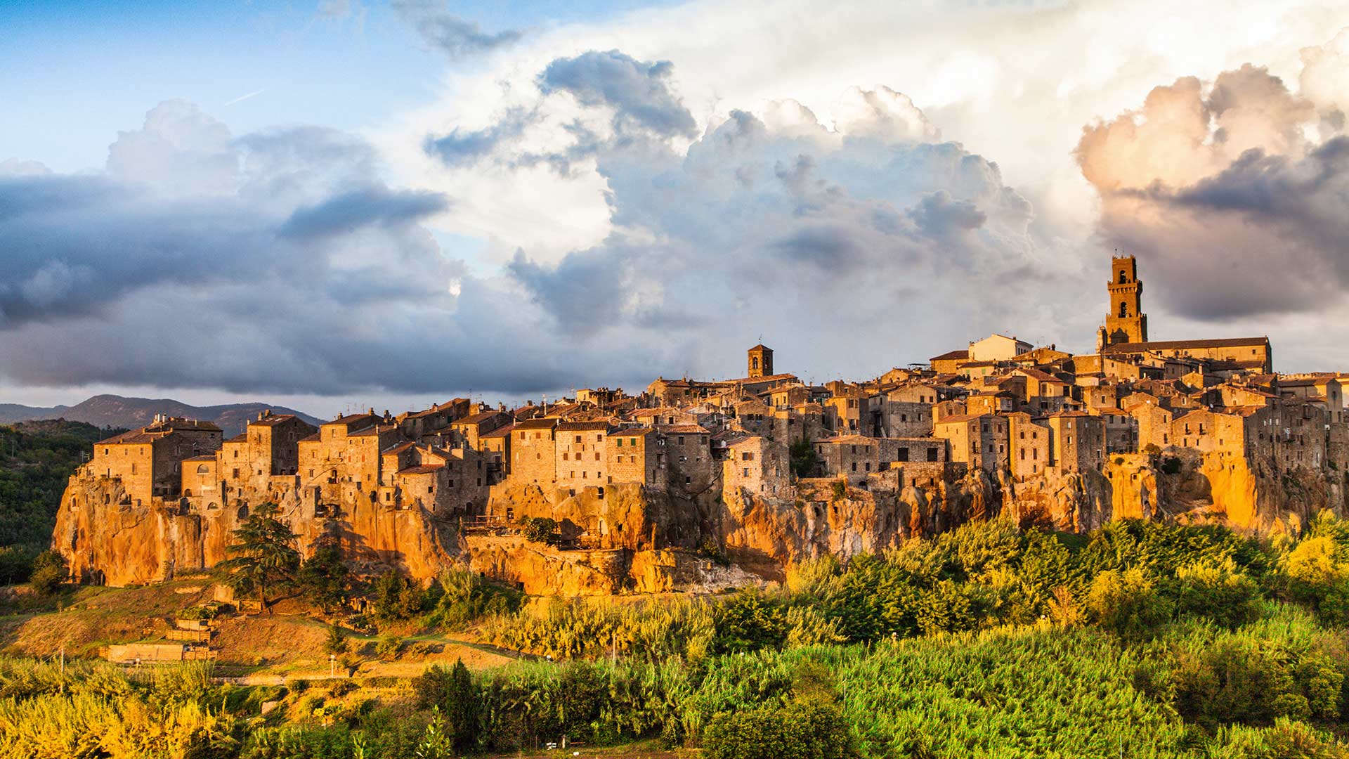 Pitigliano, Toscana, Italia