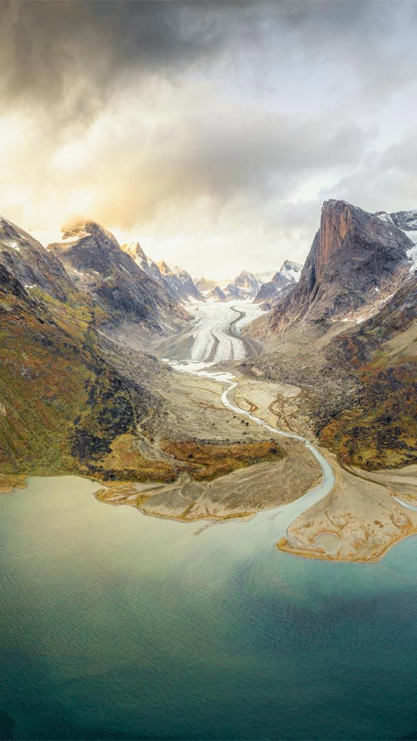 Bing HD Wallpaper Oct 16, 2022: Prince Christian Sound in southern  Greenland - Bing Wallpaper Gallery
