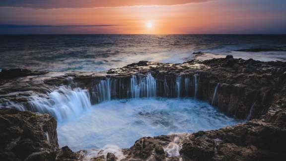 Bufadero de la Garita, Grande Canarie, Espagne