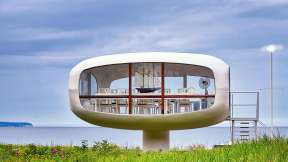 Space-age style by the sea