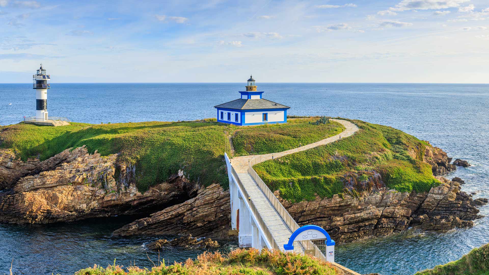 Faro de Ribadeo, Galicia, España