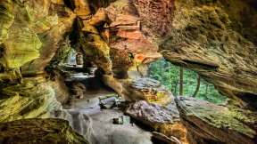 Rock House in Hocking Hills State Park, Ohio