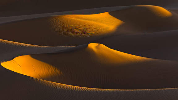 Dunas de arena en el Sáhara, Argelia