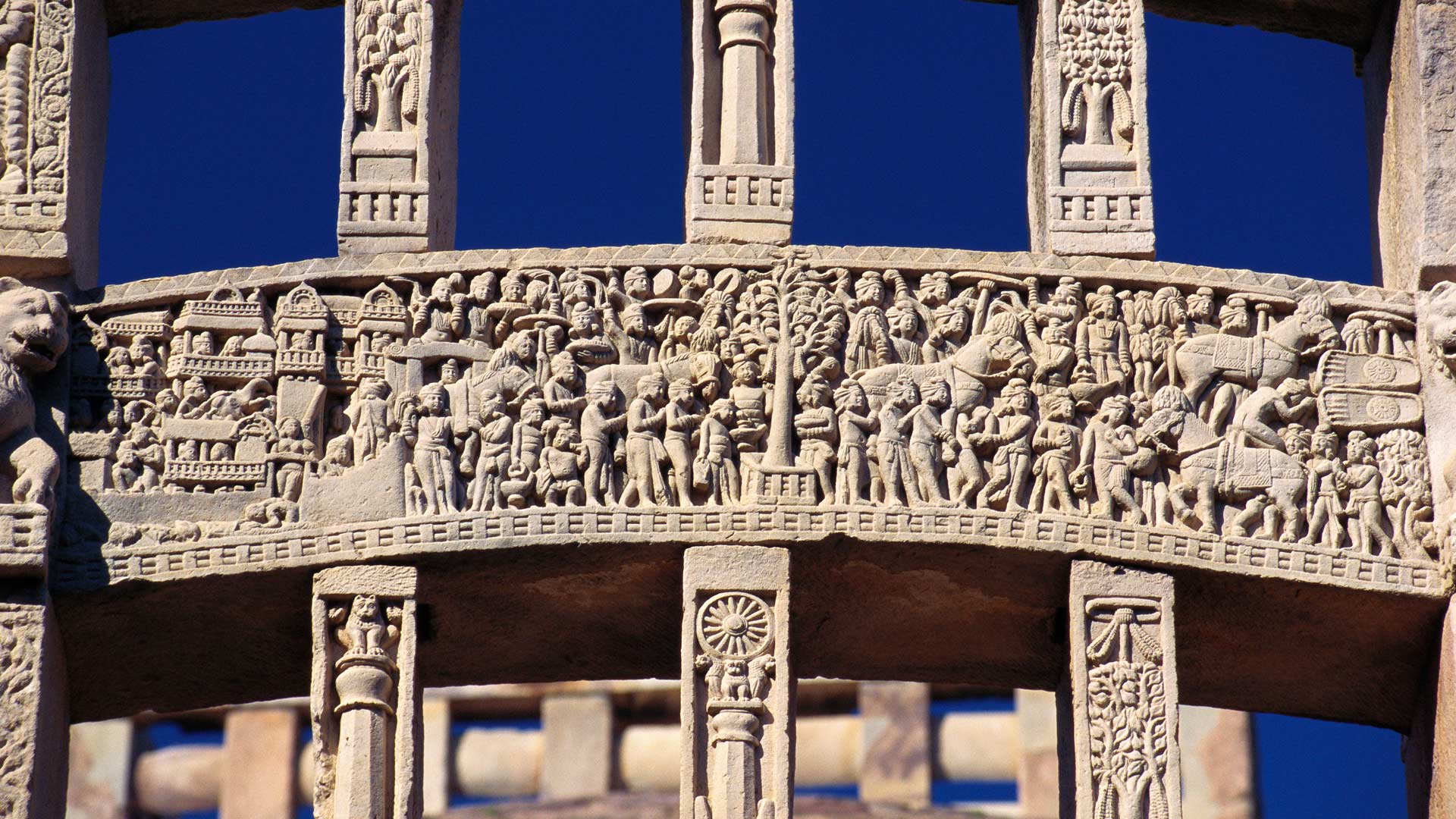 Sanchi Stupa, Madhya Pradesh, India