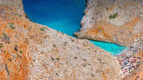 クレタ島の隠れ家ビーチ