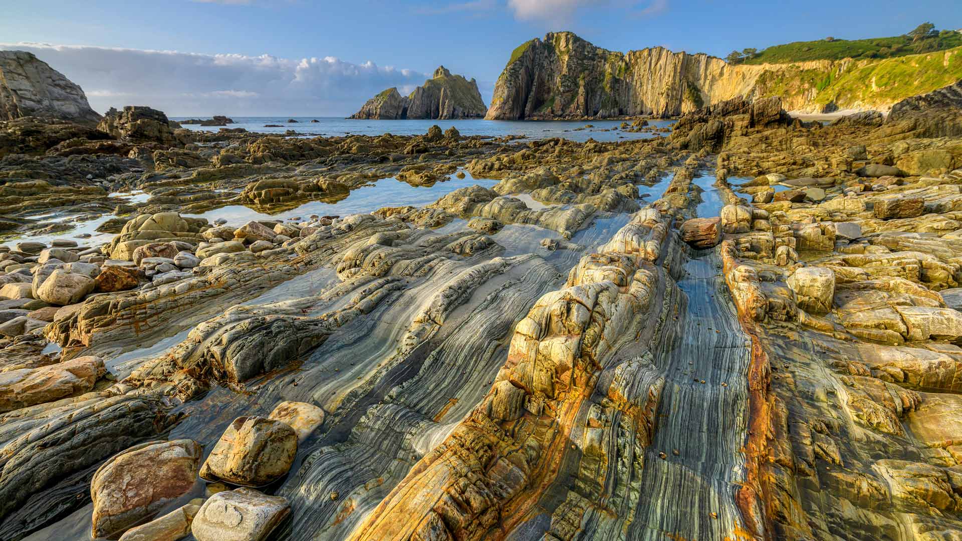 Playa del Silencio, Asturias, España