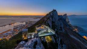 A state-of-the-art lookout on the Rock of Gibraltar