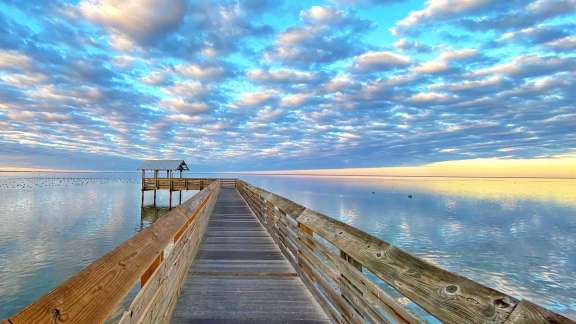 An endless stretch of sky