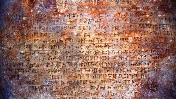 Textes anciens de Persépolis, Iran