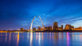 Gateway Arch in St. Louis, Missouri