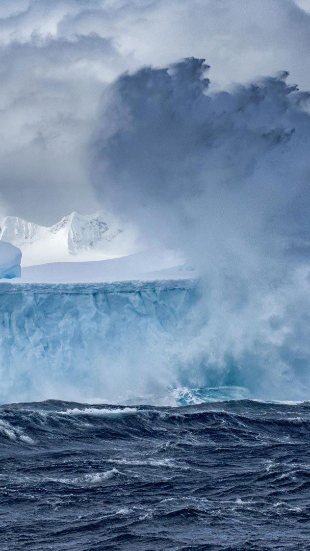 Iceberg off the coast of Antarctica
