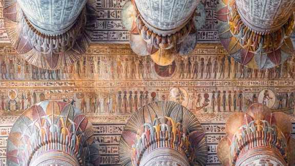 Ceiling of the Temple of Esna, Egypt