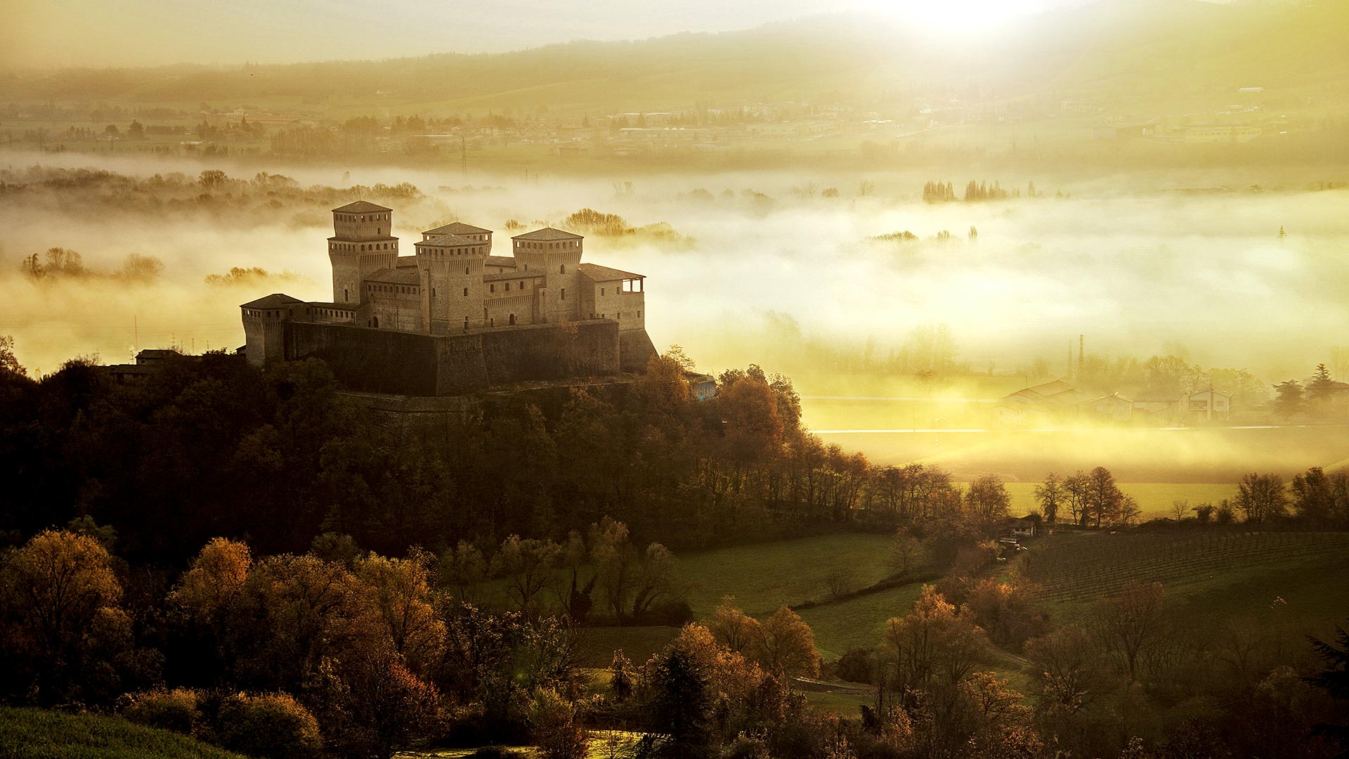 Il castello che è stato il set di un film d’amore