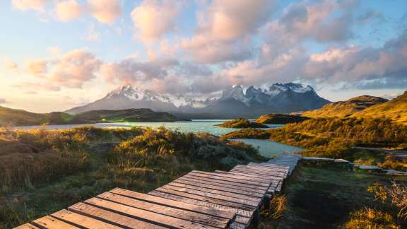 Torres del Paine National Park in Patagonia, Chile