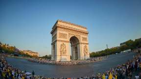 Arrivée du Tour de France 2025