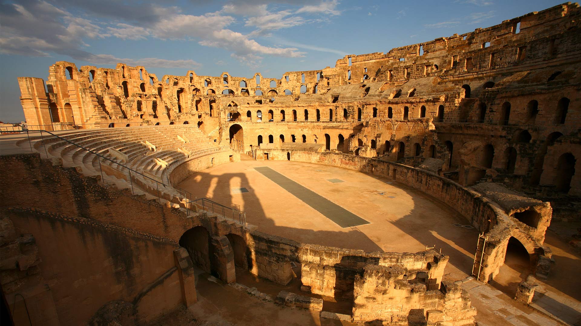 Amphithéâtre dEl Jem, Tunisie