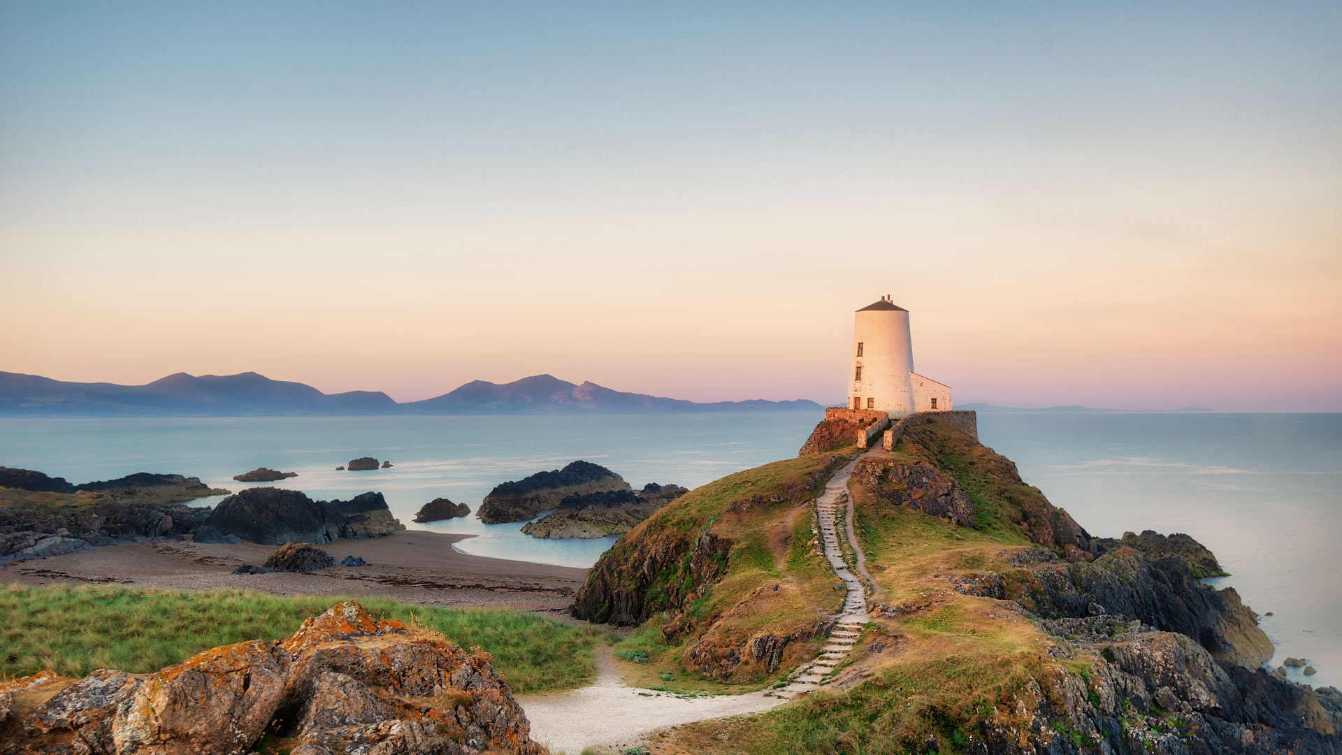 Leuchtturm Tŵr Mawr, Anglesey, Wales