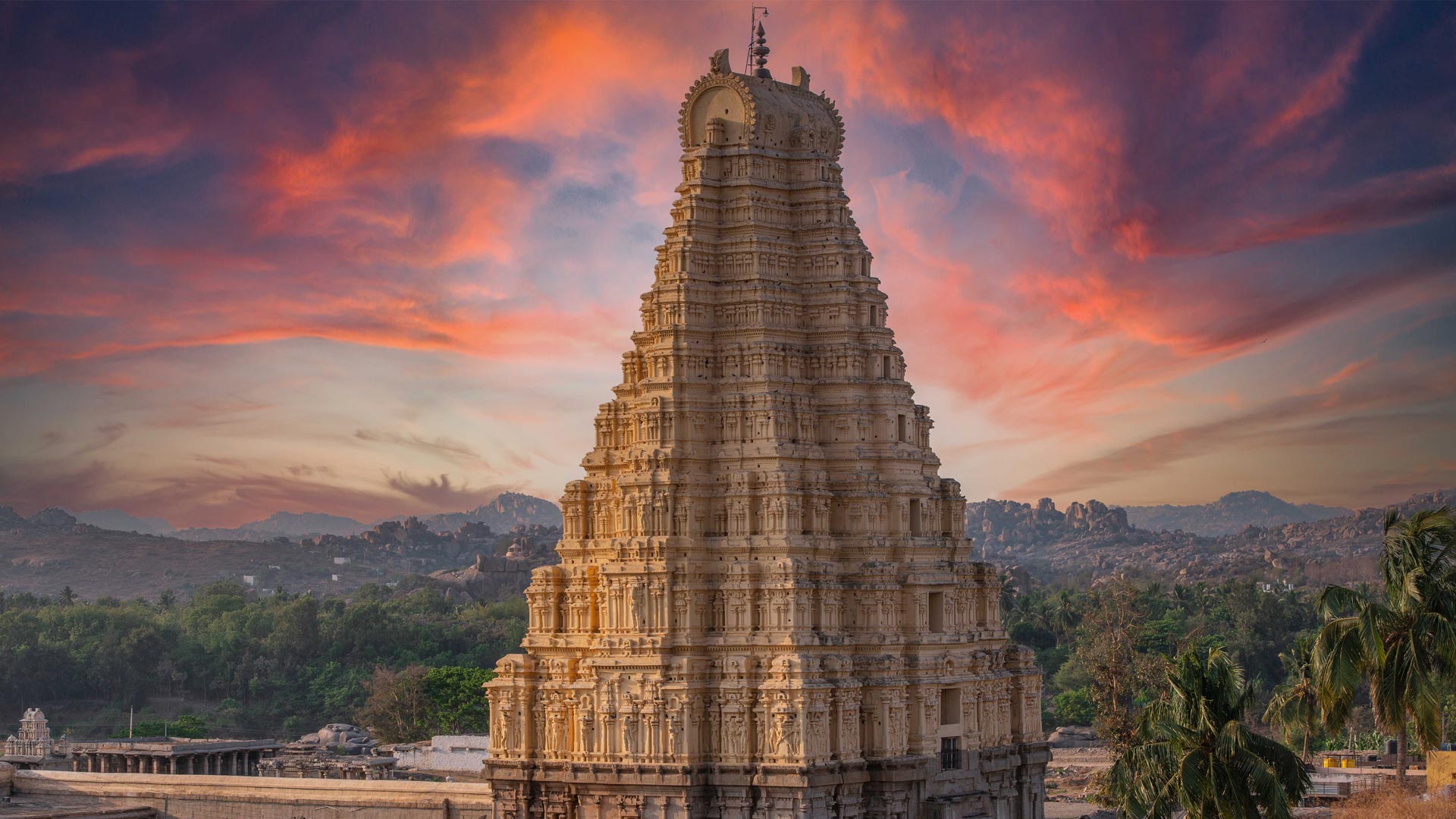 Virupaksha temple, Hampi, Karnataka