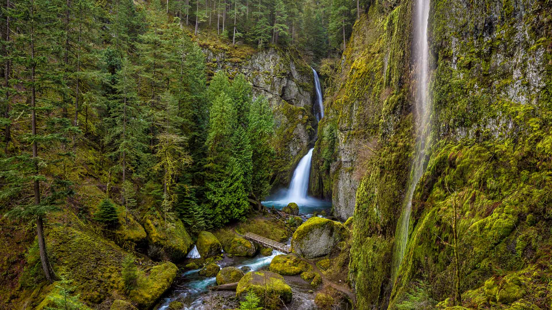 Bing image: Wahclella Falls, Oregon, USA - Bing Wallpaper Gallery