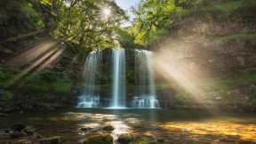 Sgwd yr Eira waterfall, Bannau Brycheiniog National Park, Wales