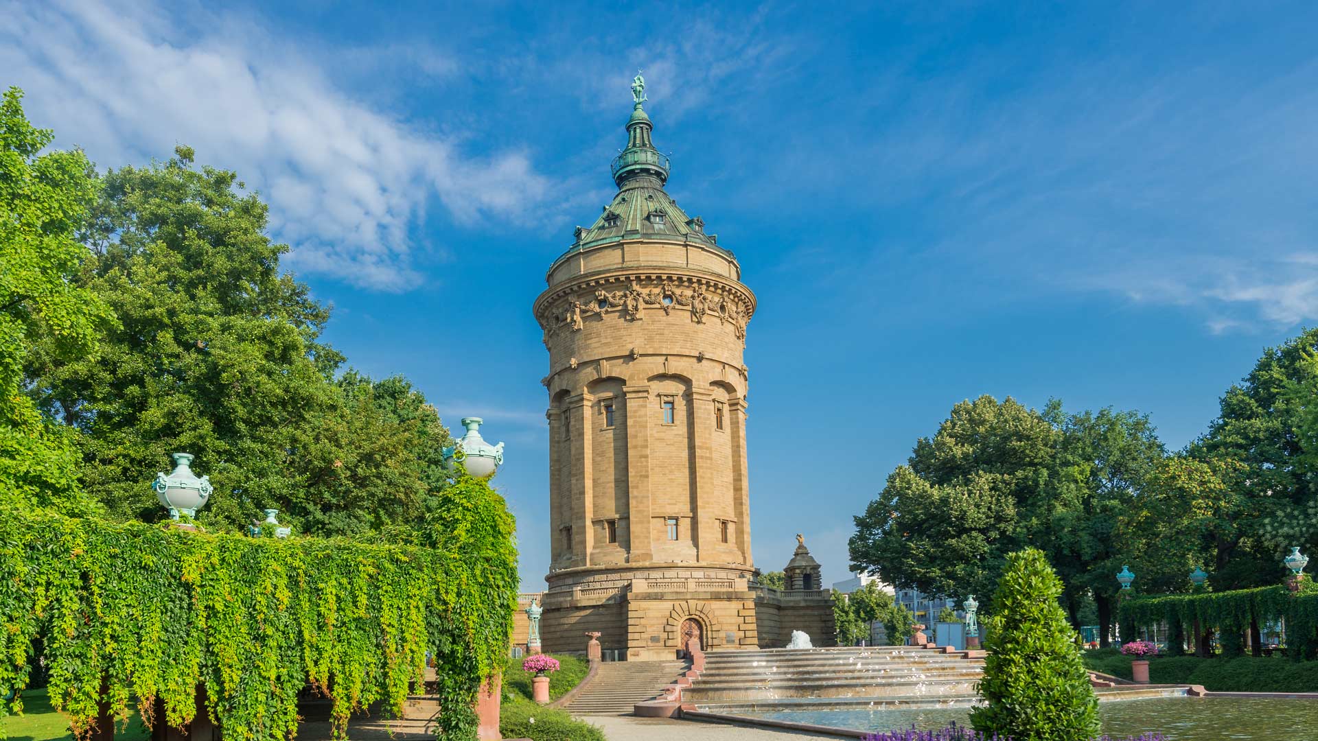 Wasserturm, Mannheim, Baden-Württemberg