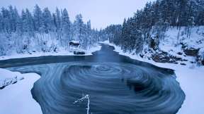 Winter in the Finnish wilds