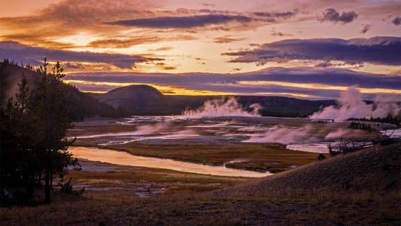 La terre des sources chaudes