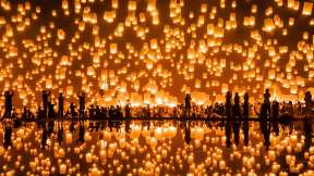 Yi Peng lantern festival, Chiang Mai, Thailand