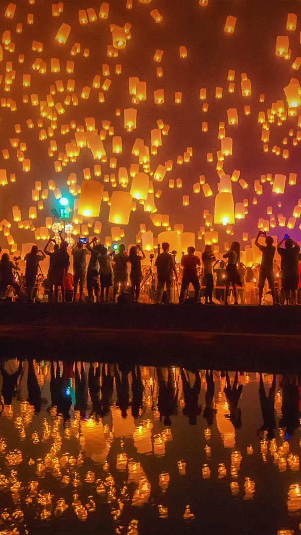 Bing HD Wallpaper Nov 8, 2022: Yi Peng Festival in Chiang Mai, Thailand -  Bing Wallpaper Gallery