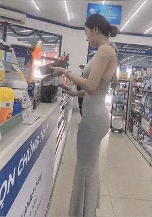 Beauty checkout, pretty stacked. GIF