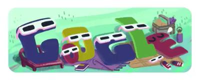 Google Doodle, no need for eclipse glasses while sleeping