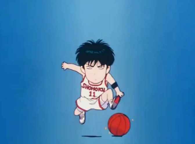 SLAM DUNK Q version cutscene short MP4 video