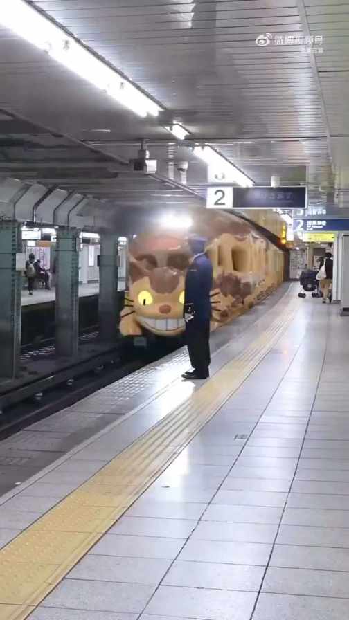 Japan's Totoro Train short MP4 video