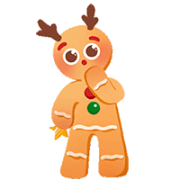 Gingerbread man GIF