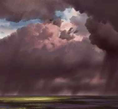 spirited away, dark clouds, rain short MP4 video