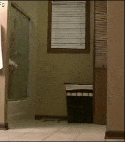 After taking a shower, you