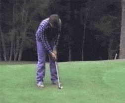 Watch me play golf GIF