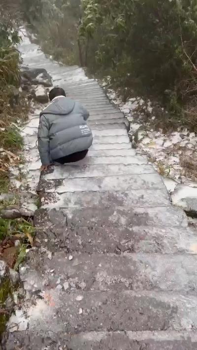 Don’t climb mountains in winter