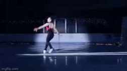 elegant ice dancer short MP4 video