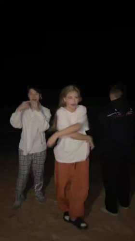 An unforgettable night at the beach short MP4 video