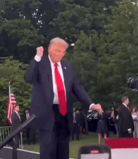 Donald Trump dance GIF