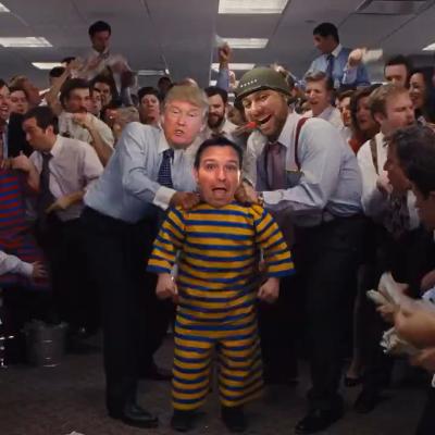 Ron DeSantis turned into a child and thrown out by Trump