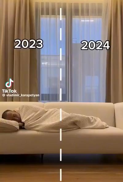 2023, 2024. Ring in the new year GIF