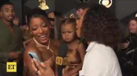 Victoria Monet's daughter's facial expression short MP4 video