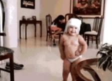 happy dance gif baby GIF