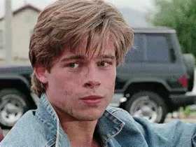 Brad Pitt in the 1989 movie Cutting Class. short MP4 video